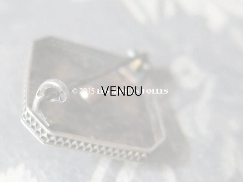 画像6: 19世紀 アンティーク ナポレオン3世 シルバー製 ピンクゴールド コーティング 小さなブローチ