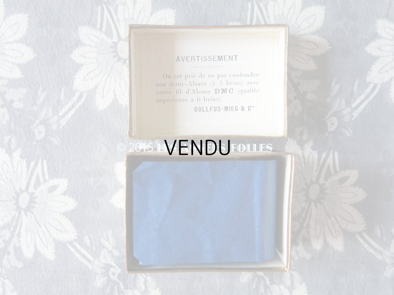 画像7: 1910年代 アンティーク DMC アルザスの糸箱 FIL D'ALSACE DOLLFUS MIEC&CIE-DMC-