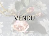 アンティーク 薔薇のコサージュ 