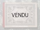 19世紀末 アンティーク ボンマルシェ クロスステッチ & イニシャル モノグラム 刺繍図案帳 MANUELE DE MARQUES & BRODERIES N 148 -AU BON MARCHE-