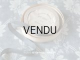 1900年代 アンティーク ファイユ リボン チャコールグレー 8.8m PON 6045 N 2 FAILLETINE MARQUISE 295/194 TAUPE 144