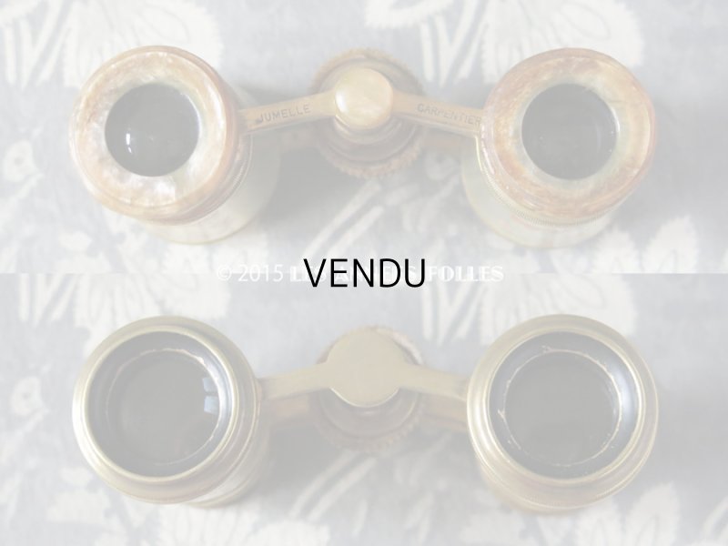 画像5: 19世紀 アンティーク オペラグラス 薔薇とリボンのリース JUMELLE CARPENTIER