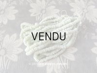 1930年代 アンティーク ゼラチン製  スフレ ラムネのような スパンコール アップルグリーン 4mm 1400ピース  COL 17