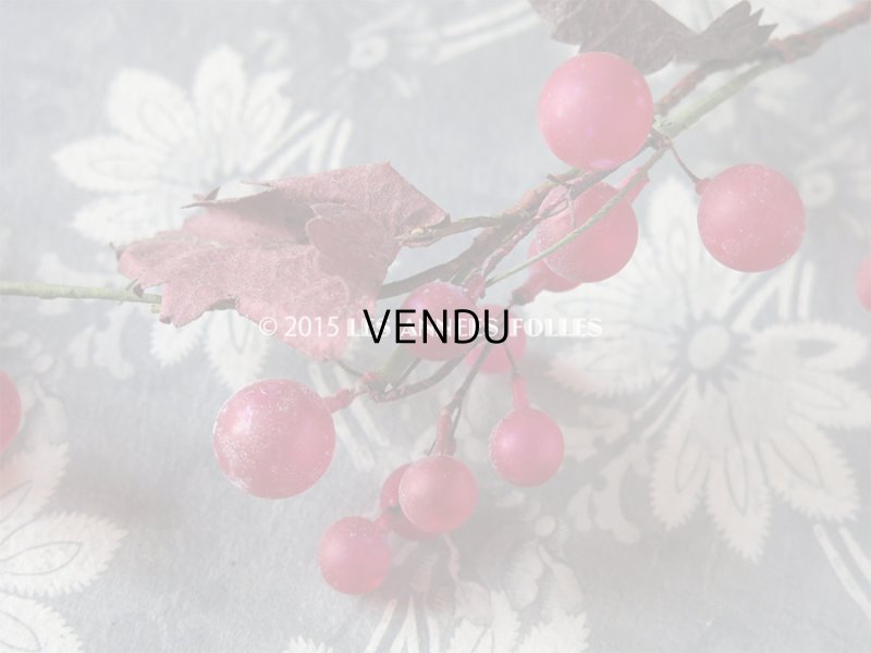 画像5: 19世紀末 アンティーク  木の実のコサージュ 吹き硝子製