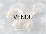 アンティーク ワックスフラワー のブーケ 薔薇