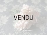 1920年代 アンティーク コサージュ ミルキーピンクの花