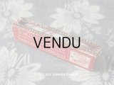 1900年代 アンティーク 硝子の蓋の紙箱入り イニシャルテープ