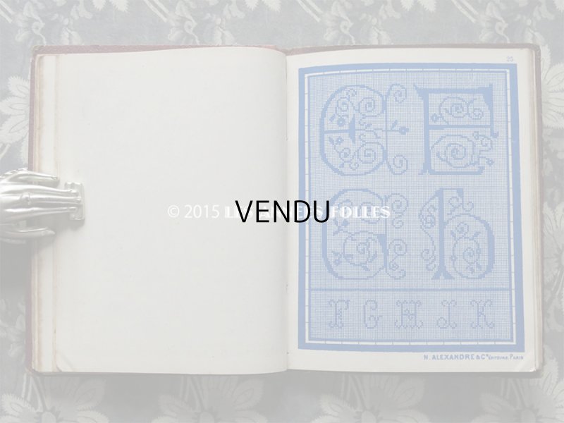 画像10: アンティーク 刺繍図案帳 MANUELE DE MARQUES & BRODERIES - N.ALEXANDRE&CIE.EDITEURS,PARIS -