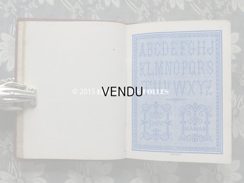 画像7: アンティーク 刺繍図案帳 MANUELE DE MARQUES & BRODERIES - N.ALEXANDRE&CIE.EDITEURS,PARIS -