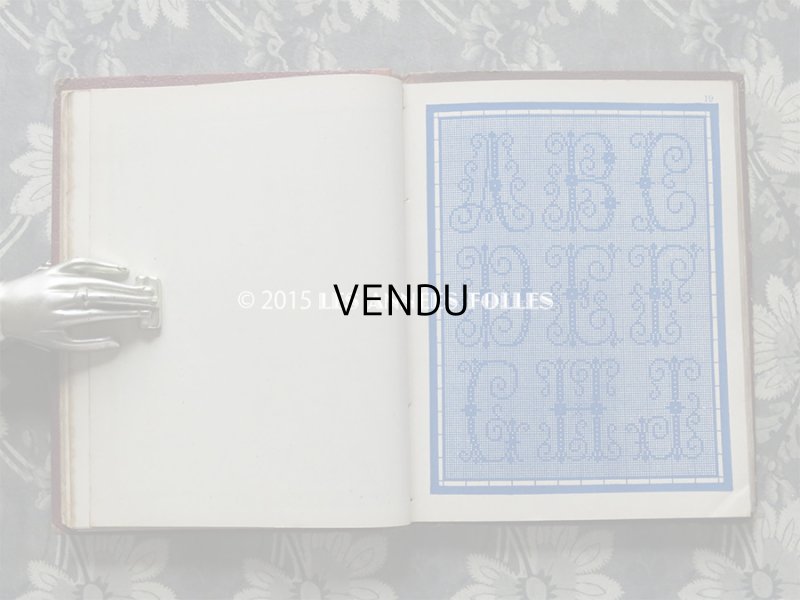 画像9: アンティーク 刺繍図案帳 MANUELE DE MARQUES & BRODERIES - N.ALEXANDRE&CIE.EDITEURS,PARIS -