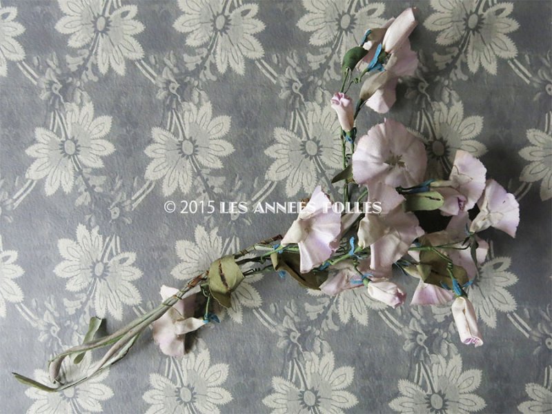 画像4: *蚤の市*アンティーク 布花 昼顔 プランタン百貨店のラベル付 - AU PRINTEMPS -