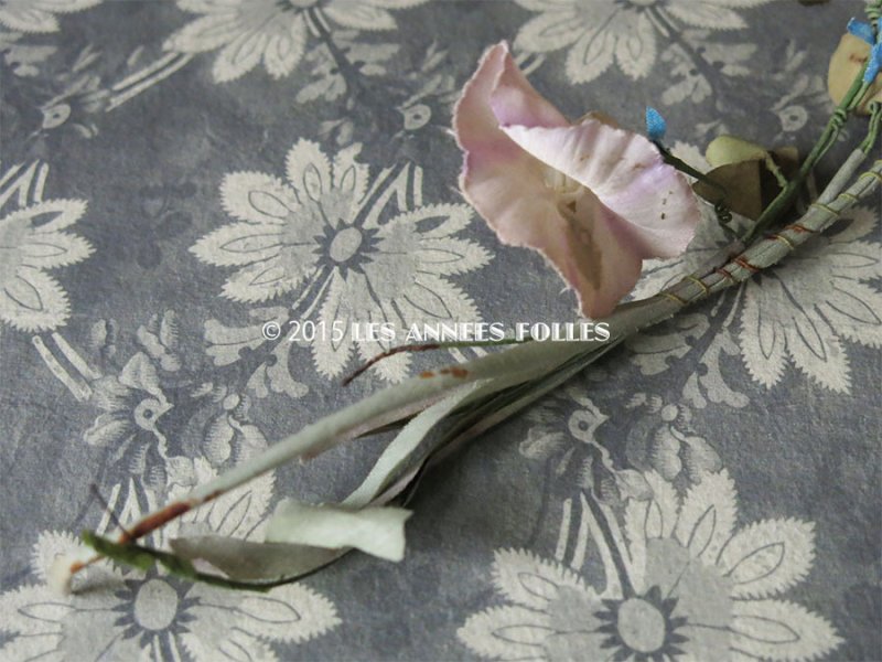 画像5: *蚤の市*アンティーク 布花 昼顔 プランタン百貨店のラベル付 - AU PRINTEMPS -