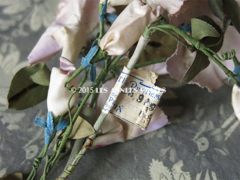 画像8: *蚤の市*アンティーク 布花 昼顔 プランタン百貨店のラベル付 - AU PRINTEMPS -