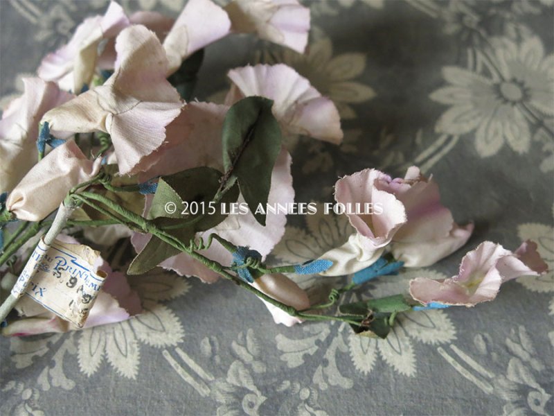 画像6: *蚤の市*アンティーク 布花 昼顔 プランタン百貨店のラベル付 - AU PRINTEMPS -