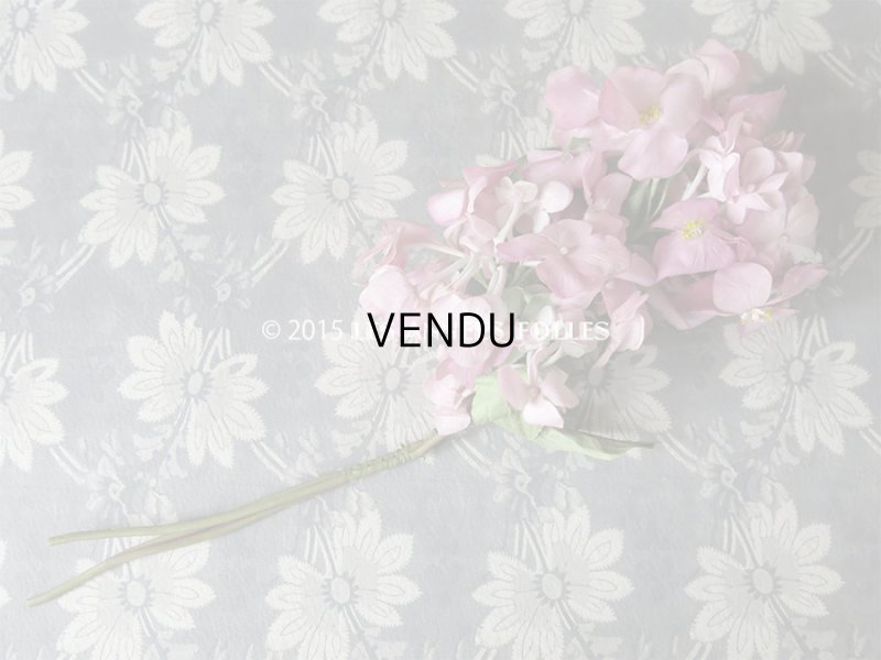 画像3: 19世紀末 アンティーク コサージュ 紫陽花 プランタンのラベル付 - AU PRINTEMPS -
