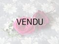 アンティーク コサージュ 薔薇 