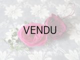 アンティーク コサージュ 薔薇 