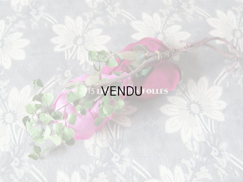 画像6: アンティーク コサージュ 薔薇 