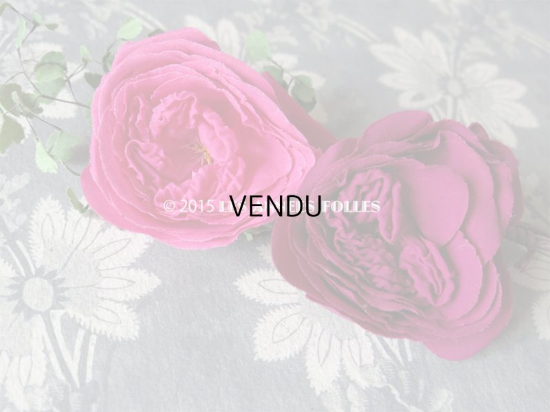 画像3: アンティーク コサージュ 薔薇 