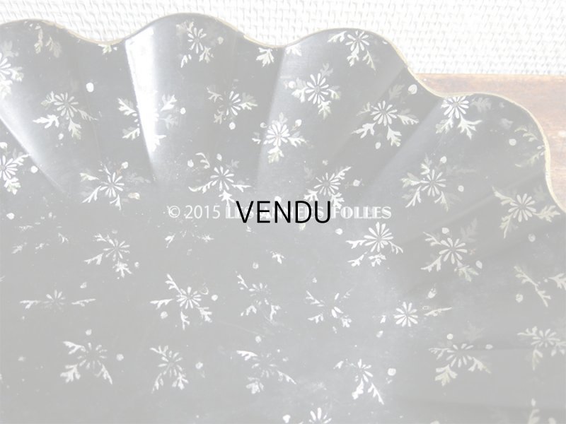 画像7: 19世紀 アンティーク ナポレオン3世 パピエマシェ トレイ 花模様 かご