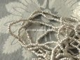 画像6: 1900年代 アンティーク ラベル付 メタル製 ビーズ シルバー