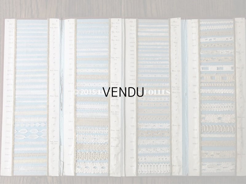 画像4: アンティーク CB カルティエ・ブレッソン レースのサンプラー - CARTIER-BRESSON A PARIS -