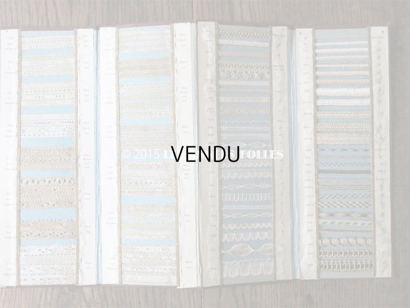 画像5: アンティーク CB カルティエ・ブレッソン レースのサンプラー - CARTIER-BRESSON A PARIS -