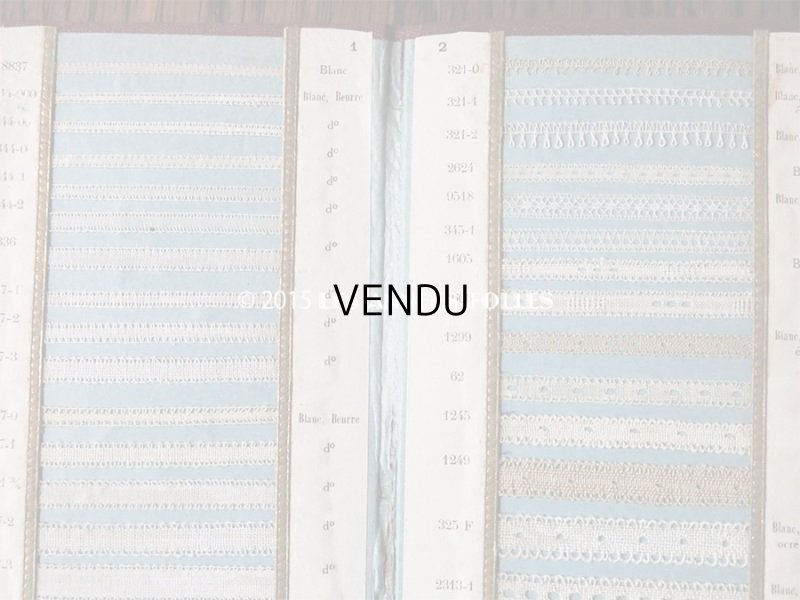 画像6: アンティーク CB カルティエ・ブレッソン レースのサンプラー - CARTIER-BRESSON A PARIS -