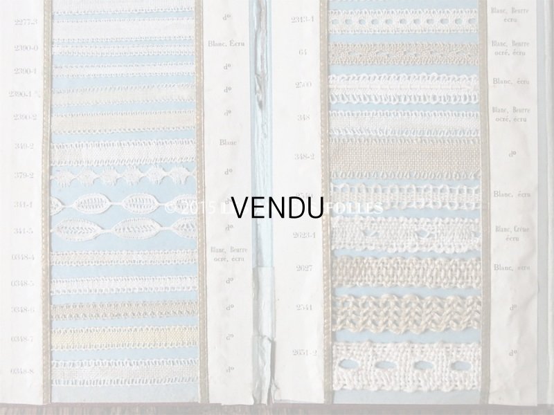 画像7: アンティーク CB カルティエ・ブレッソン レースのサンプラー - CARTIER-BRESSON A PARIS -