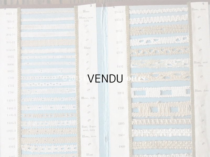 画像8: アンティーク CB カルティエ・ブレッソン レースのサンプラー - CARTIER-BRESSON A PARIS -