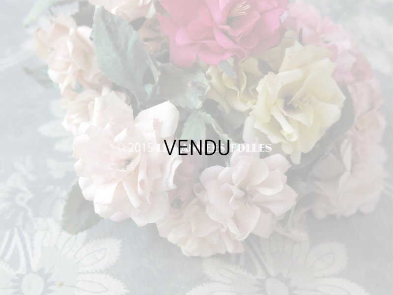 画像8: アンティーク  薔薇のブーケ コサージュ