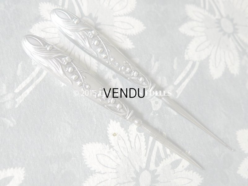 画像3: アンティーク 裁縫道具セット 鈴蘭