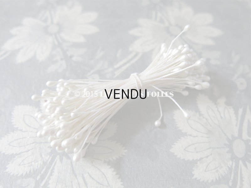 画像4: アンティーク ペップ パール加工 コサージュ用 花芯