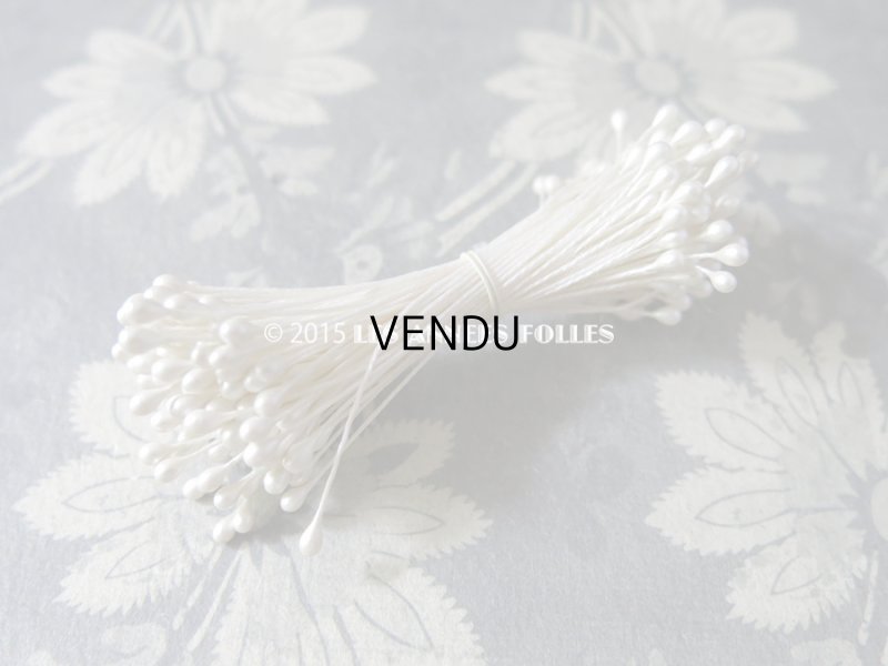 画像7: アンティーク ペップ パール加工 コサージュ用 花芯