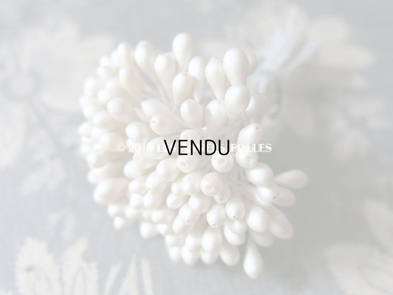 画像3: アンティーク ペップ パール加工 コサージュ用 花芯