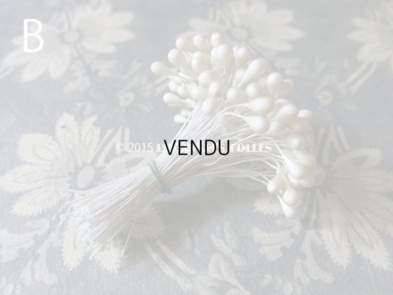 画像4: アンティーク ペップ パール加工 コサージュ用 花芯