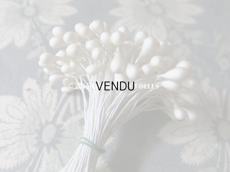 画像5: アンティーク ペップ パール加工 コサージュ用 花芯