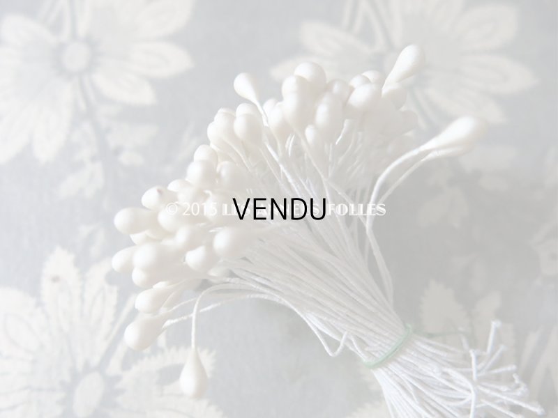 画像8: アンティーク ペップ パール加工 コサージュ用 花芯