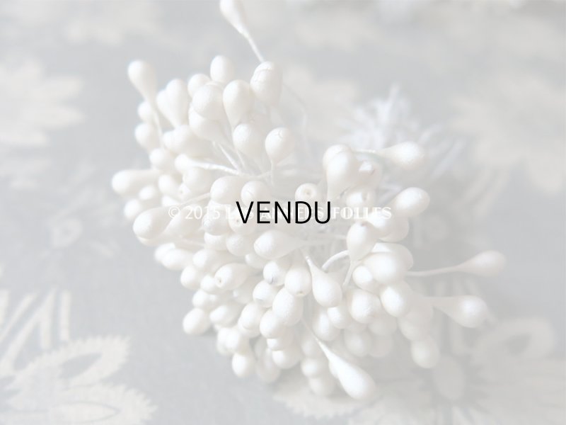 画像9: アンティーク ペップ パール加工 コサージュ用 花芯