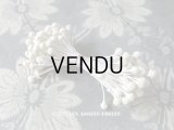 アンティーク ペップ オフホワイト コサージュ用 花芯 