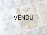19世紀末 アンティーク クロスステッチの図案帳 - ETABLISSEMENTS DE LA MAISON POIRET FRERES & NEVEU -