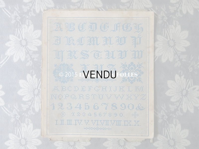 画像3: 19世紀末 アンティーク クロスステッチの図案帳 - ETABLISSEMENTS DE LA MAISON POIRET FRERES & NEVEU -