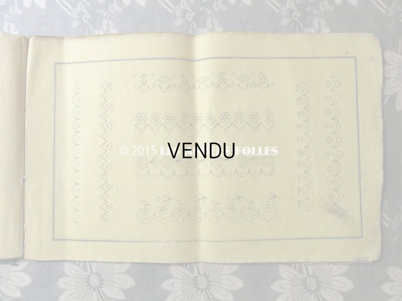 画像8: 1860年代 アンティーク SAJOU  刺繍図案帳 DESSINS DE BRODERIES 92 - SAJOU PARIS -