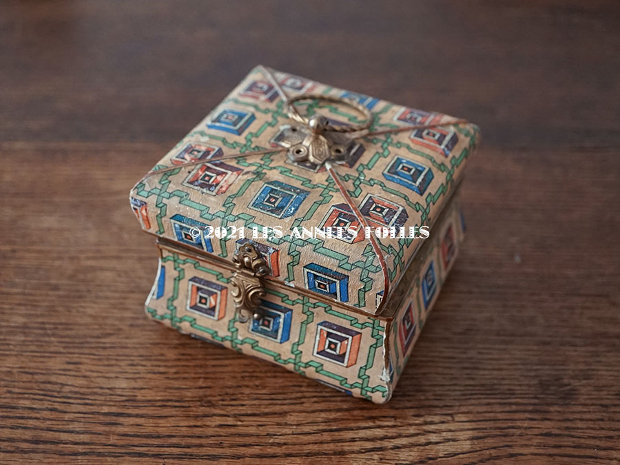 値下＊フランス アンティーク ナポレオン三世時代の美しいお菓子箱