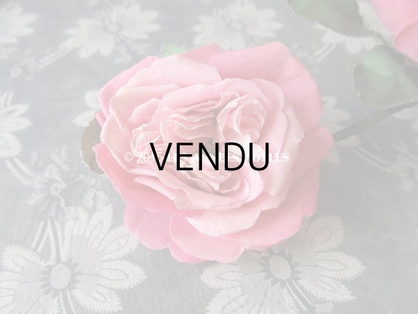 画像4: アンティーク コサージュ 薔薇  (4)