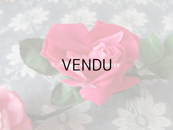 画像6: アンティーク コサージュ 薔薇  (6)