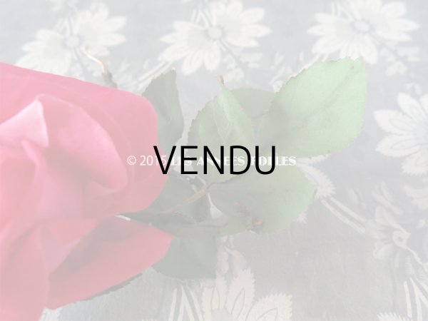 画像8: アンティーク コサージュ 薔薇  (8)