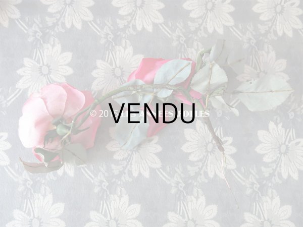 画像7: アンティーク コサージュ 薔薇  (7)