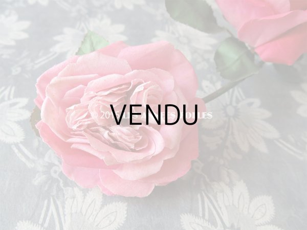 画像3: アンティーク コサージュ 薔薇  (3)