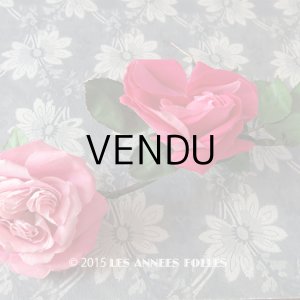 画像: アンティーク コサージュ 薔薇 